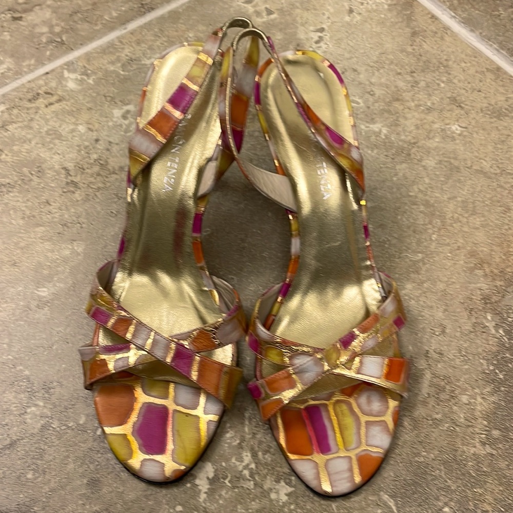 Ramon Tenza 8.5M.  Used maybe twice.  Elastic strap is still strong. Multi-color